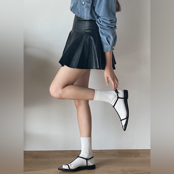 Leather skirt pants - Picture 4 of 6